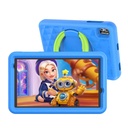 Pritom Kid Tab B8K 8" HD+ 8-kjarna 4/64GB Android 14 spjaldtölva með bumper, Blá