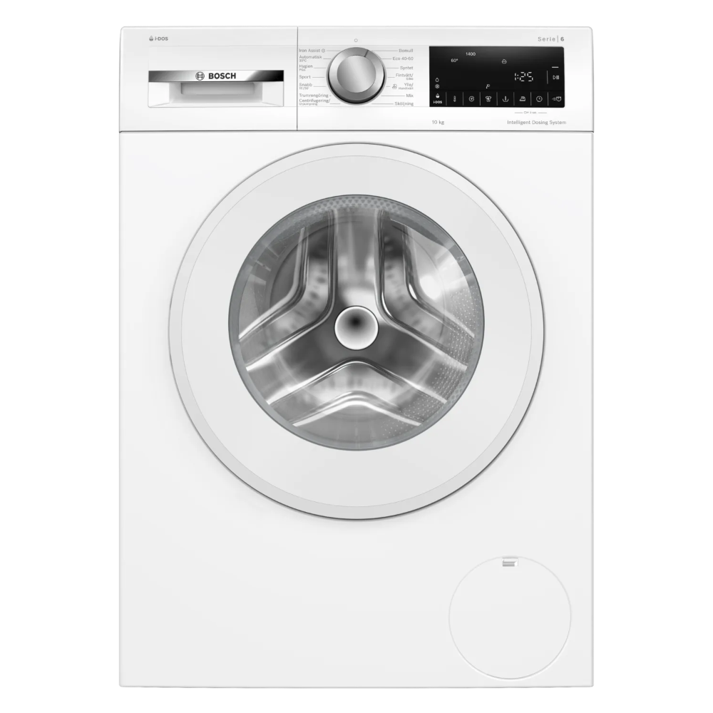 [BCWGG 254FLSN] Bosch Serie 6 þvottavél, 10kg, iDOS sjálfvirk skömmtun, hvít, 5 ára ábyrgð