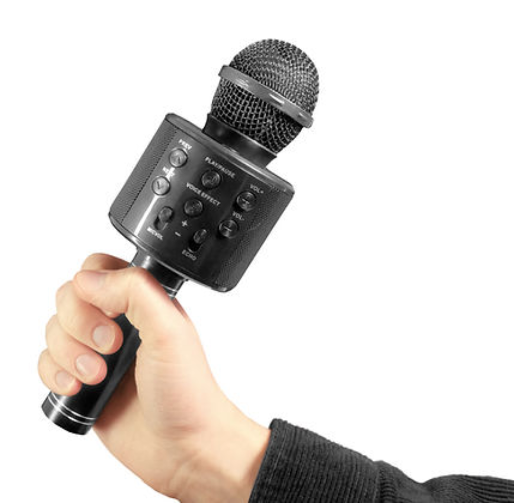 Satzuma Karaoke Bluetooth hljóðnemi með hátalara