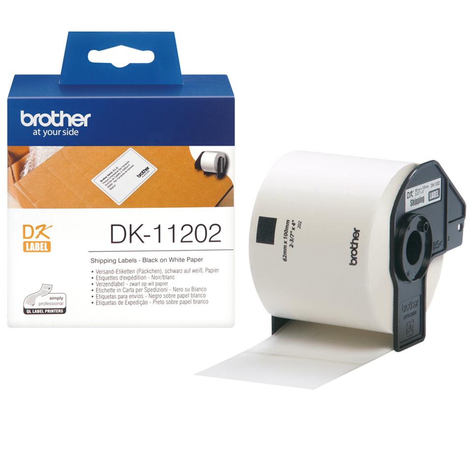 [BRODK11202] Brother DK-11202 límmiðarúlla, 62x100, 300 stk