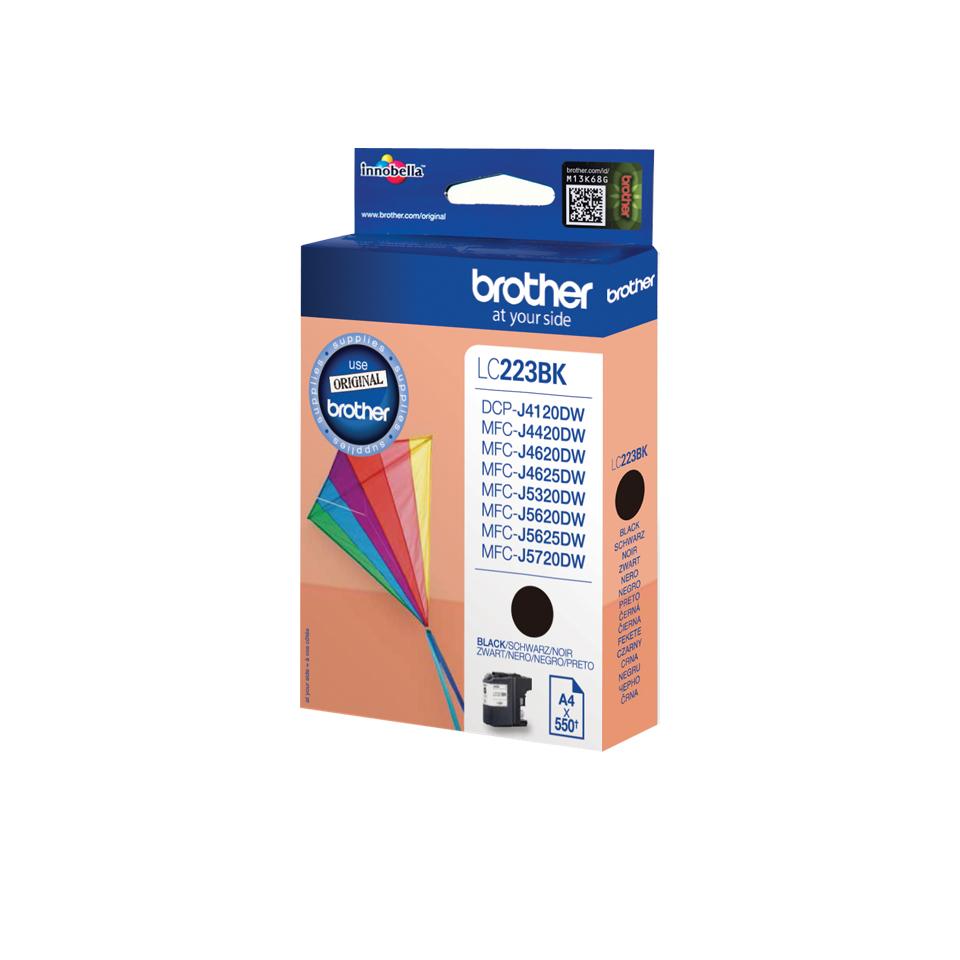 [BROLC223BK] Brother LC223BK svart blekhylki