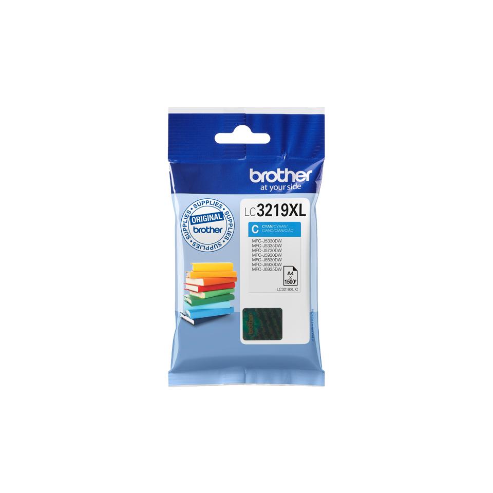 Brother LC3219XLC blátt XL blekhylki