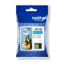Brother LC421C blátt XL blekhylki