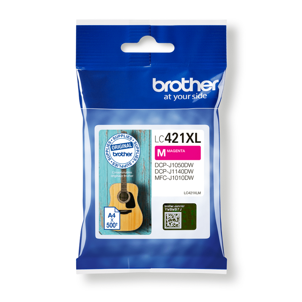 Brother LC421M rautt XL blekhylki