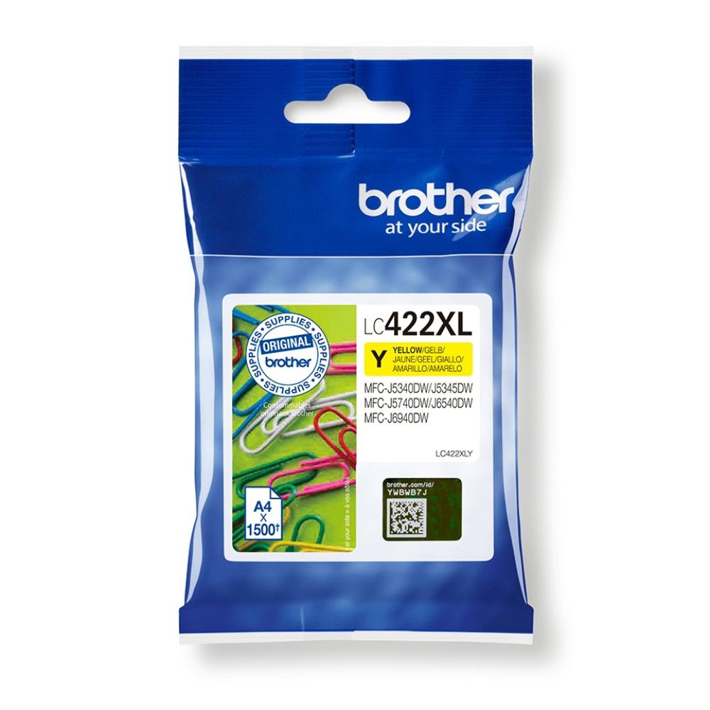 Brother LC422XL gult XL blekhylki