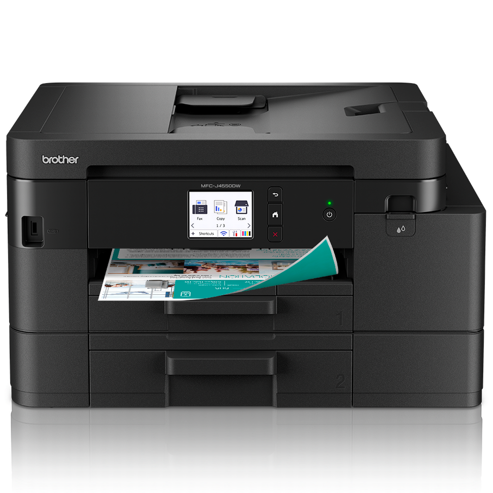 [BROMFCJ4550DW] Brother MFC-J4550DW A4 Wifi og Fax fjölnotatæki, Svartur