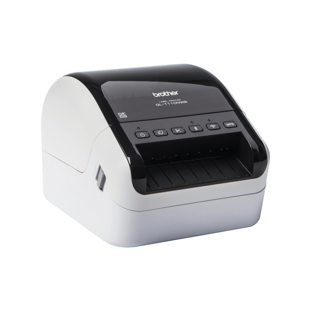 [BROQL1110NWBC] Brother QL-1110NWBc Wi-Fi/Bluetooth thermal límmiðaprentari með netkorti