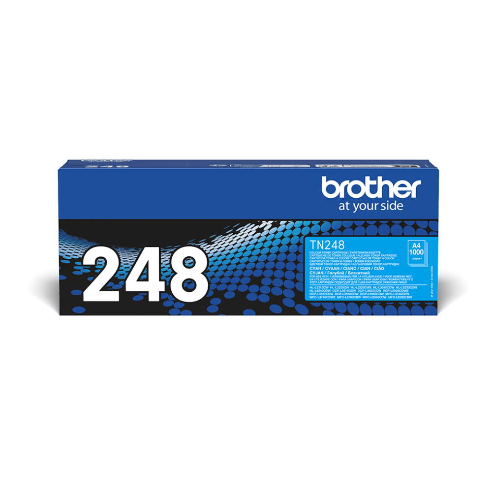 Brother TN-248C blátt dufthylki