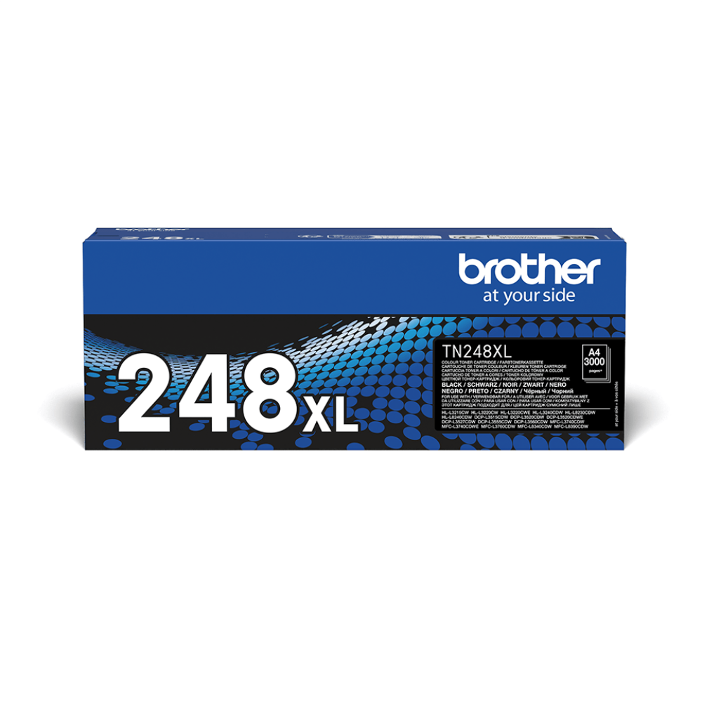 Brother TN-248BK svart XL dufthylki