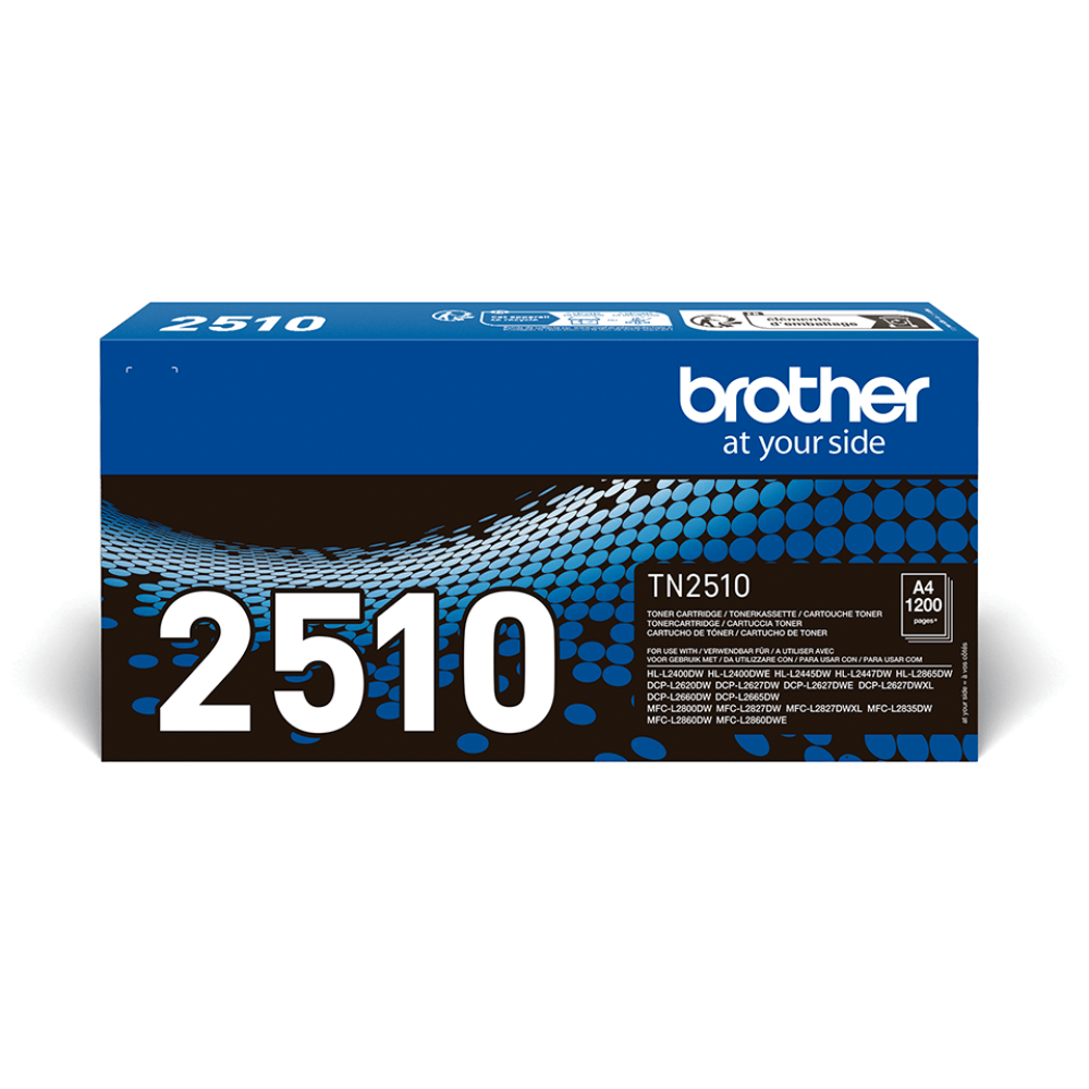 [BROTN2510] Brother TN-2510 svart dufthylki