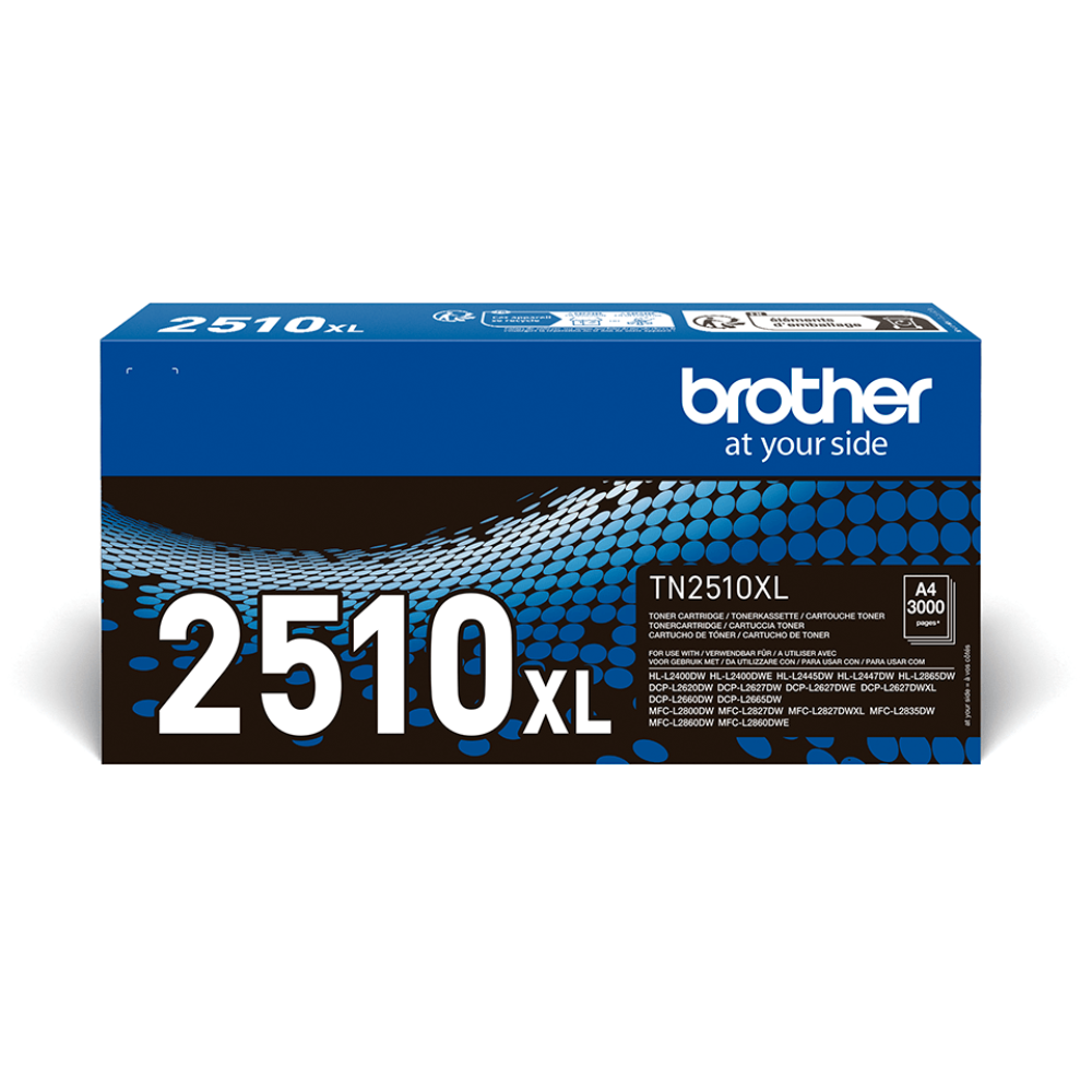 [BROTN2510XL] Brother TN-2510 svart XL dufthylki