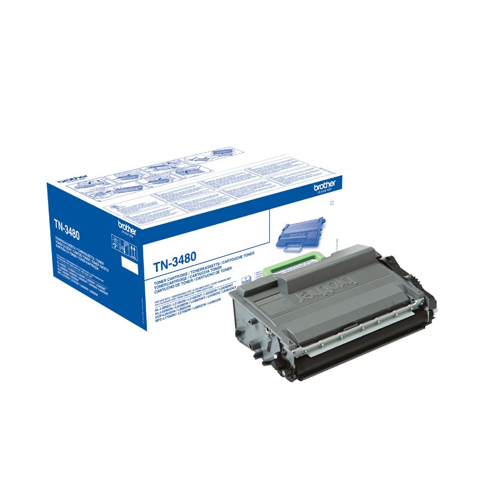 Brother TN-3480 svart dufthylki