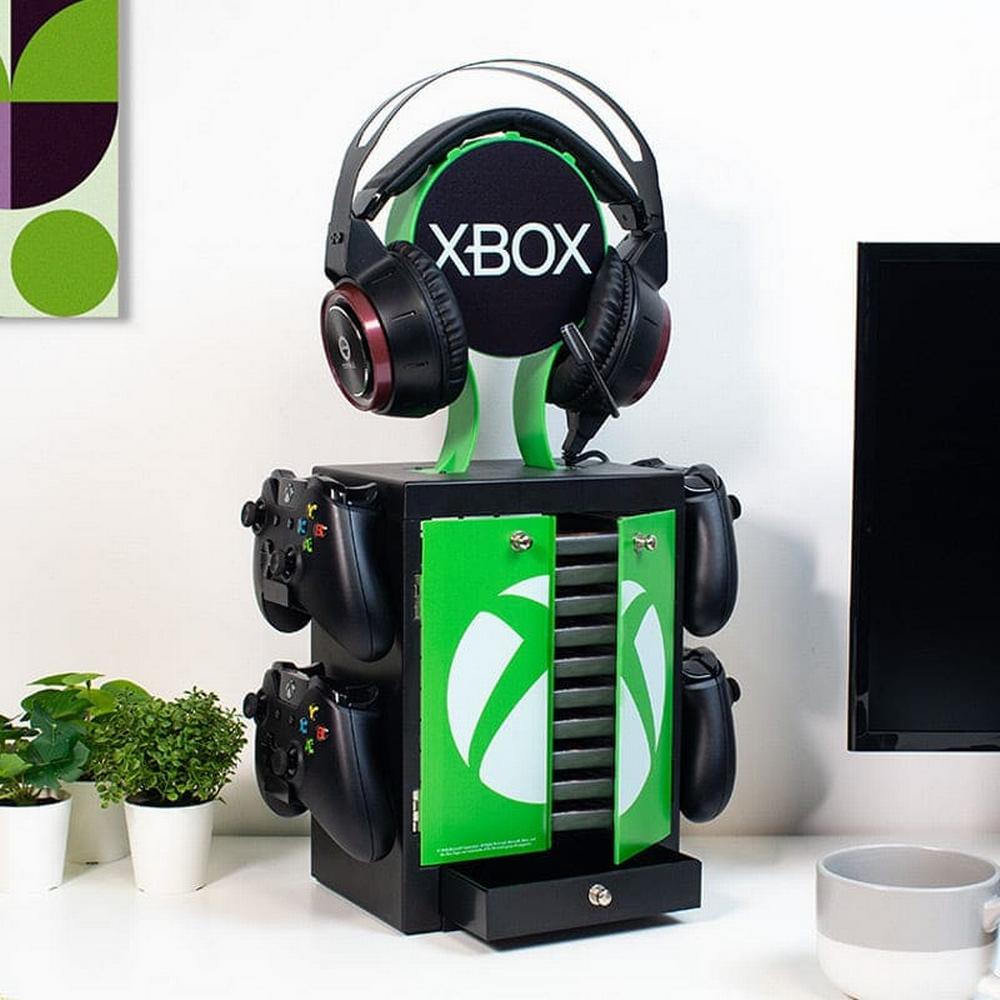 Numskull Xbox leikjaskápur + standar fyrir heyrnartól og stýripinna