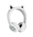 BuddyPhones PlayEars+ BEAR þráðlaus BT krakkaheyrnartól, Hvít