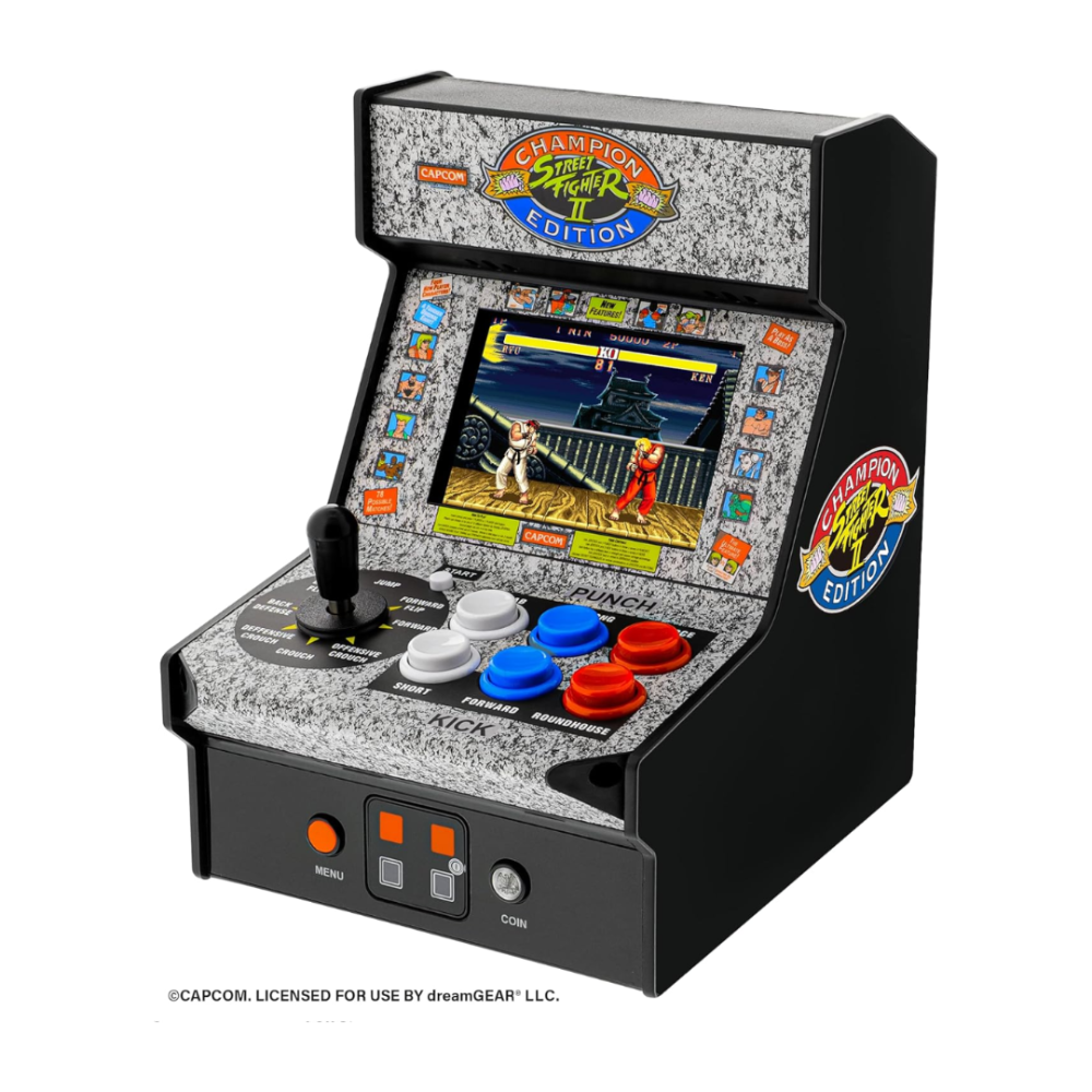 [1168054] MY ARCADE Street Fighter 2 Champions útgáfa Micro Arcade spilakassi