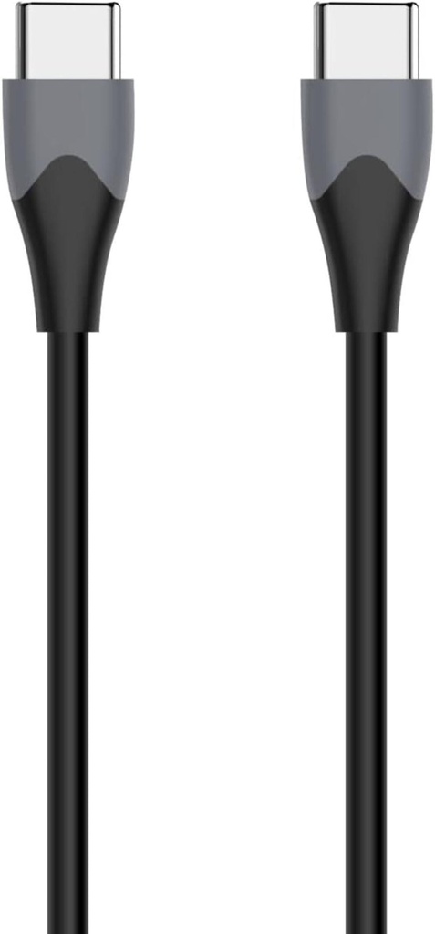 [C611CGBK] Energizer USB 2.0 C í C kapall, 1,2 metrar, grár