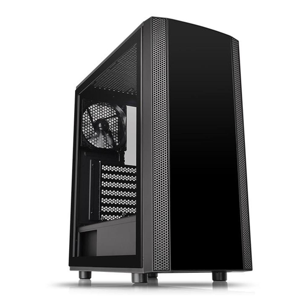 [CA-1L8-00M1WN-00] Thermaltake Versa J25 turnkassi með glugga, svartur
