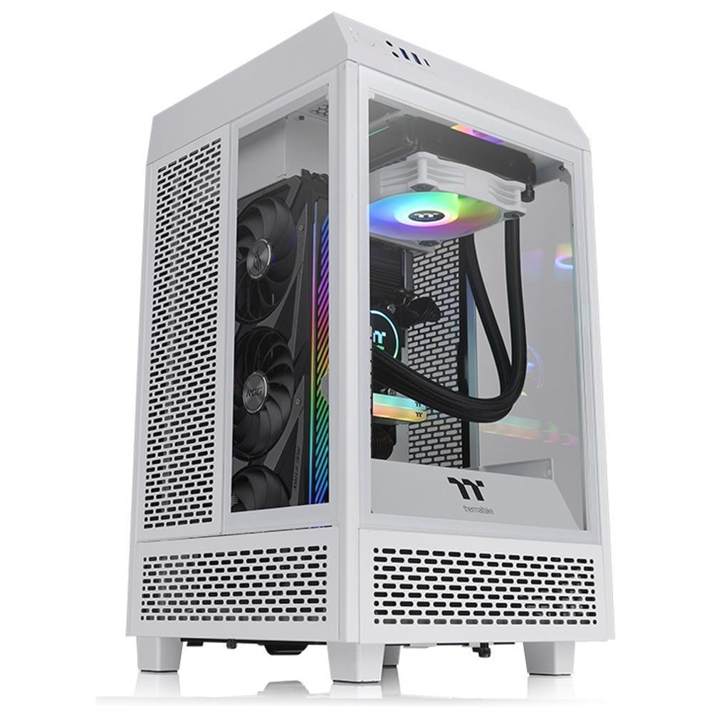 Thermaltake The Tower 100 ITX turnkassi, hvítur