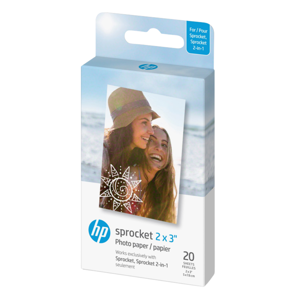 [1171028] HP Sprocket Zink 2x3 ljósmyndapappír, 20stk