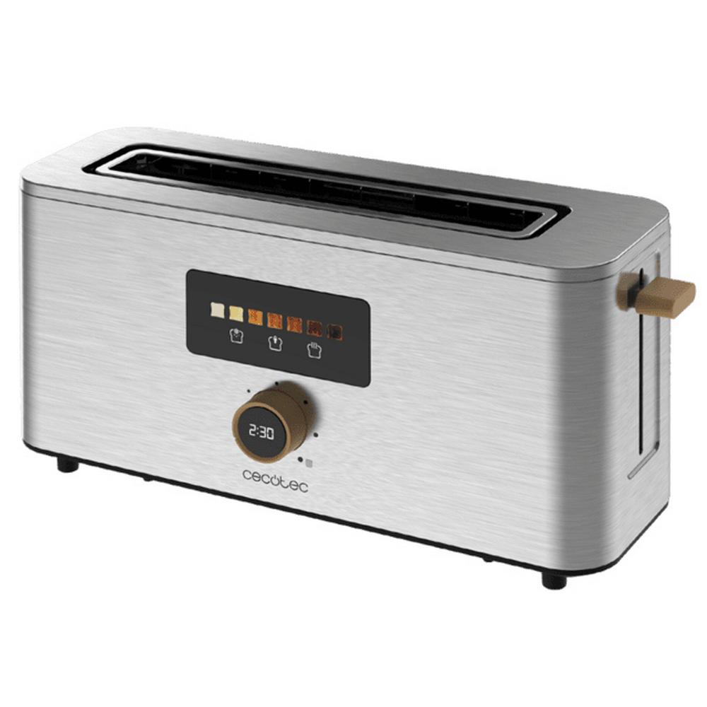 [CECOTEC-4845] Cecotec Touch&Toast Extra 1000W Slim brauðrist, 2 sneiðar, snertiskjár