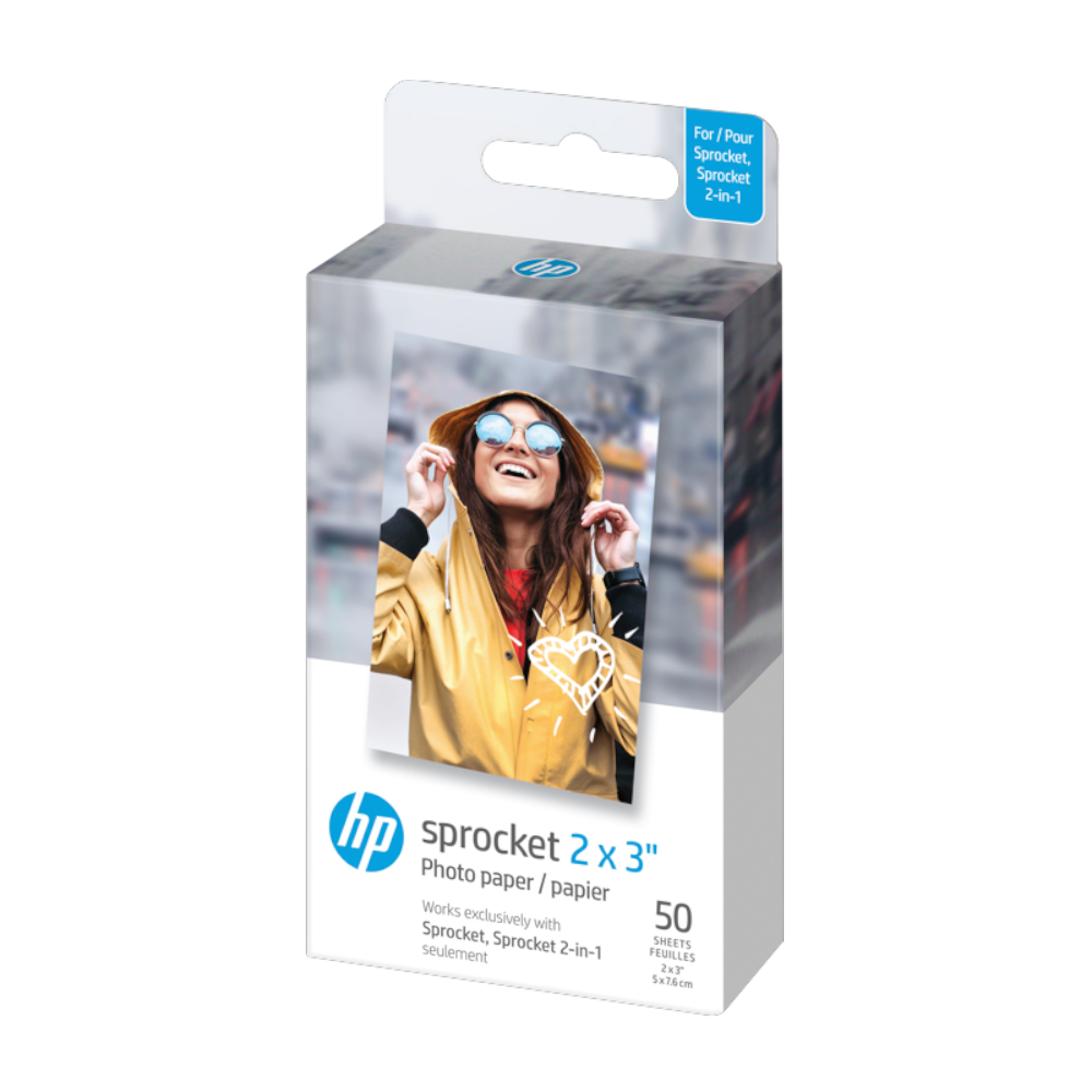 [1171029] HP Sprocket Zink 2x3 ljósmyndapappír, 50stk