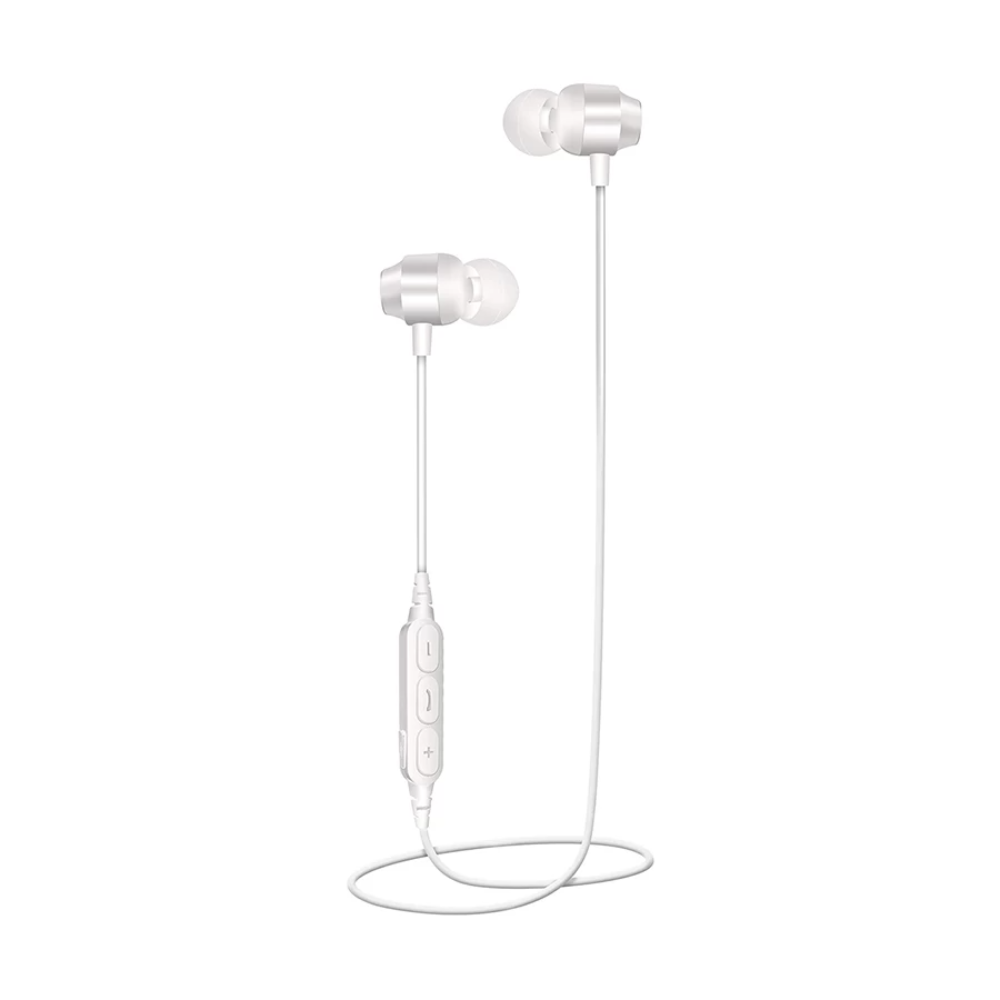 [CIBT20WH2] Energizer CIBT20 þráðlaus Bluetooth tappaheyrnartól, Hvít