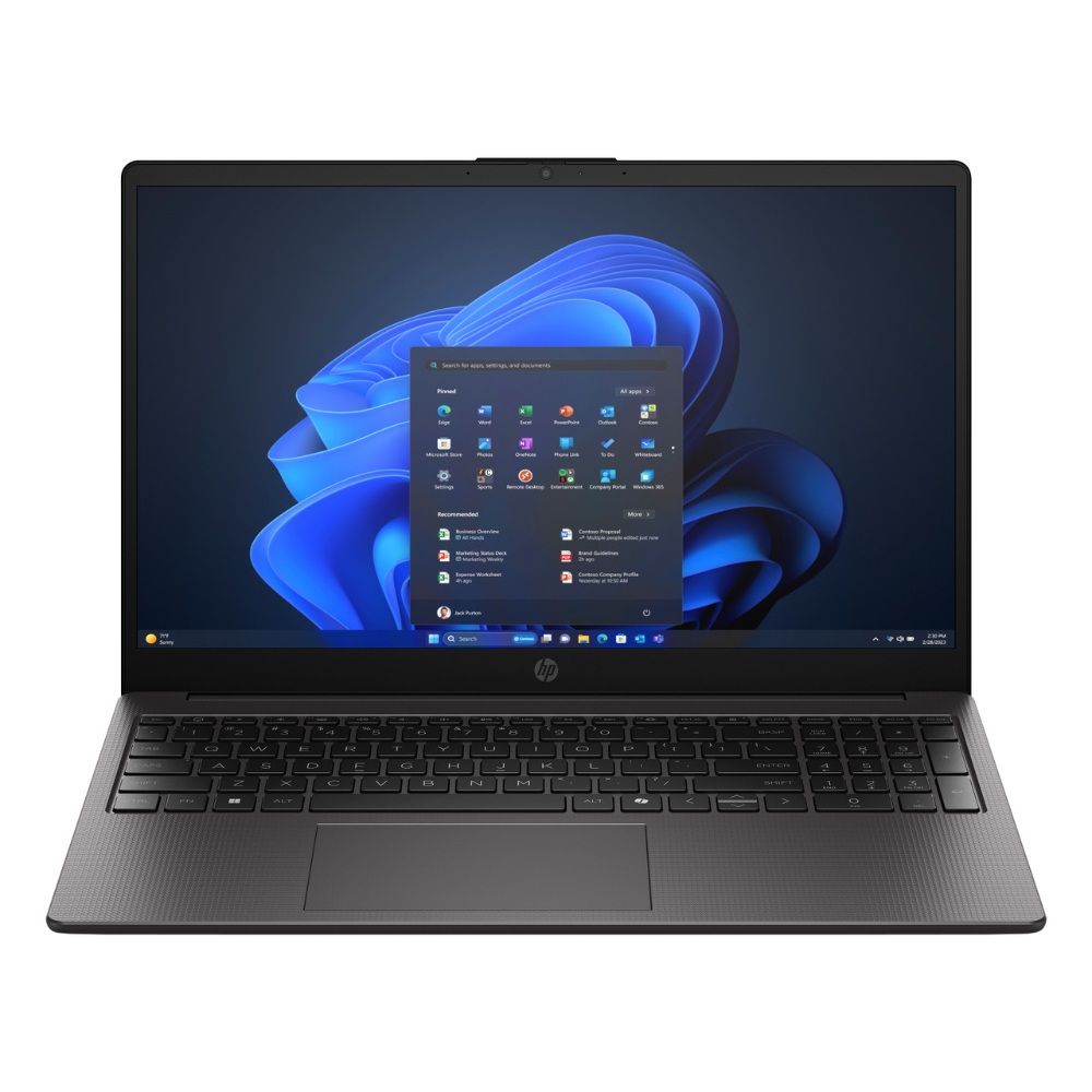 HP 255 G10 fartölva 15,6" FHD AMD R5-7535U 16/256GB W11P, Grá