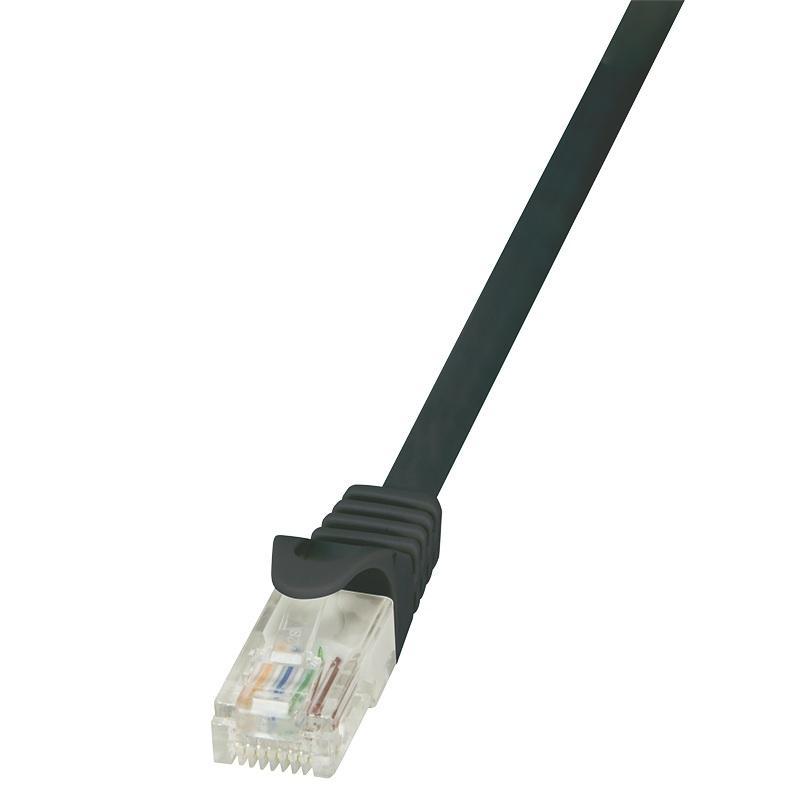 [CP1073U] Netsnúra Cat5e RJ-45 svört 5.0 m