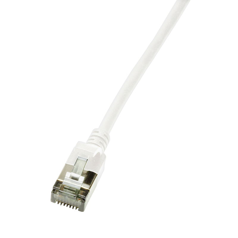 [CQ9051S] Netsnúra Cat6A RJ45-RJ45 U/FTP Ultraflex Hvít 2.0 m