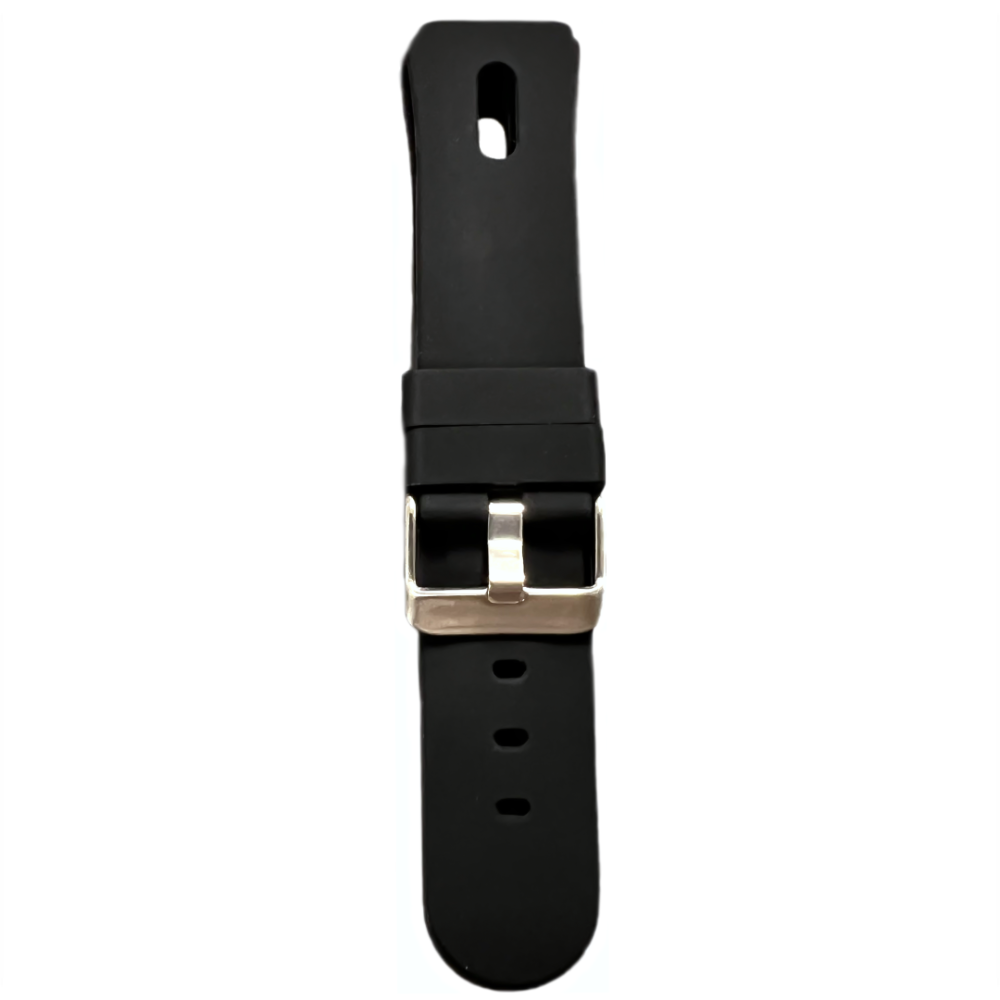 [CT20-STRAP-BK] Ól fyrir Wonlex CT20, S10, CT10A, CT23, CT24 snjallúr M, Silicon, svört