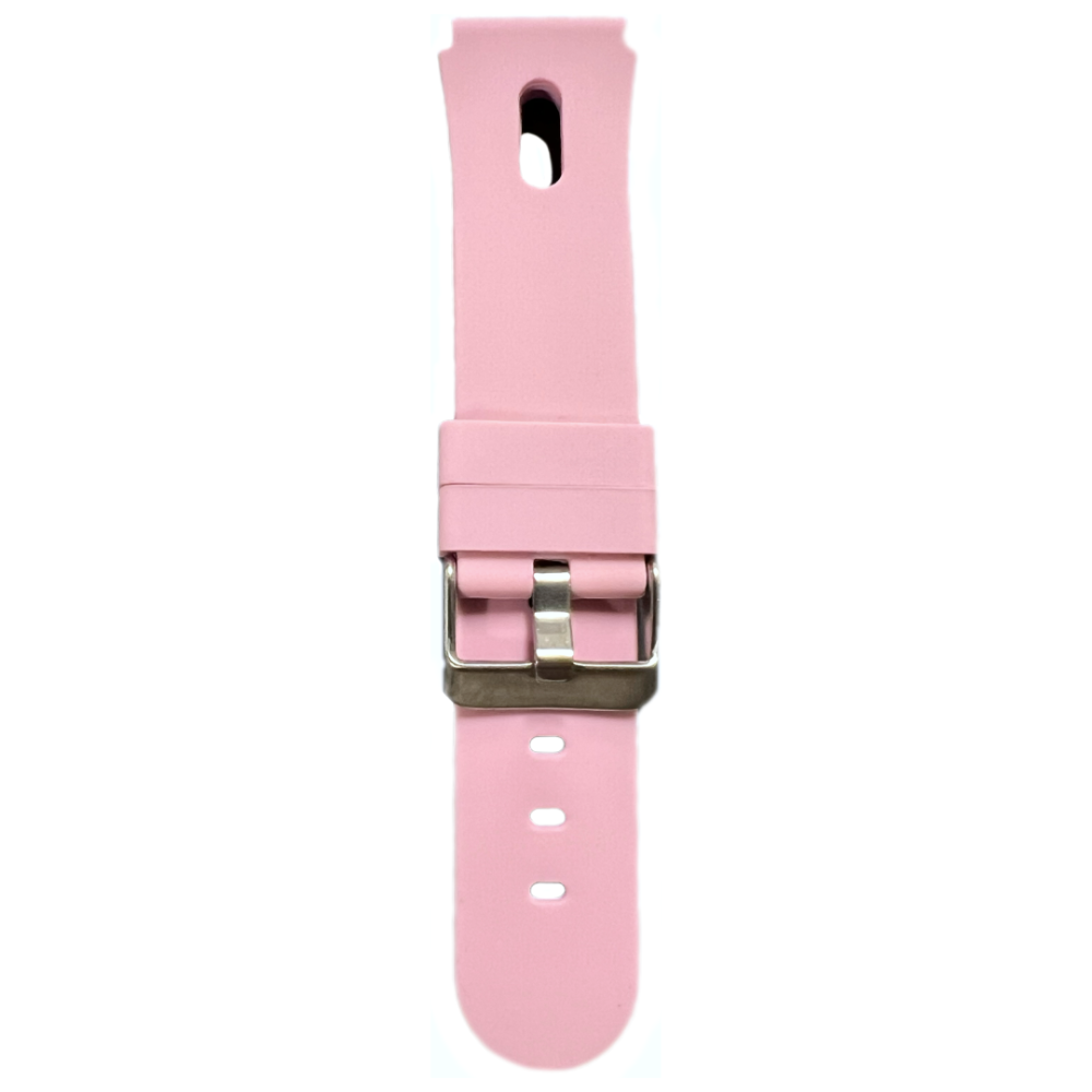 [CT20-STRAP-PI] Ól fyrir Wonlex CT20, S10, CT10A, CT23, CT24 snjallúr M, Silicon, bleik
