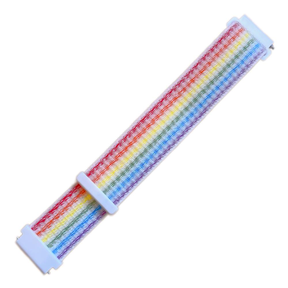 Ól fyrir Wonlex CT20, S10, CT10A, CT23, CT24 snjallúr L, Nylon, regnbogi