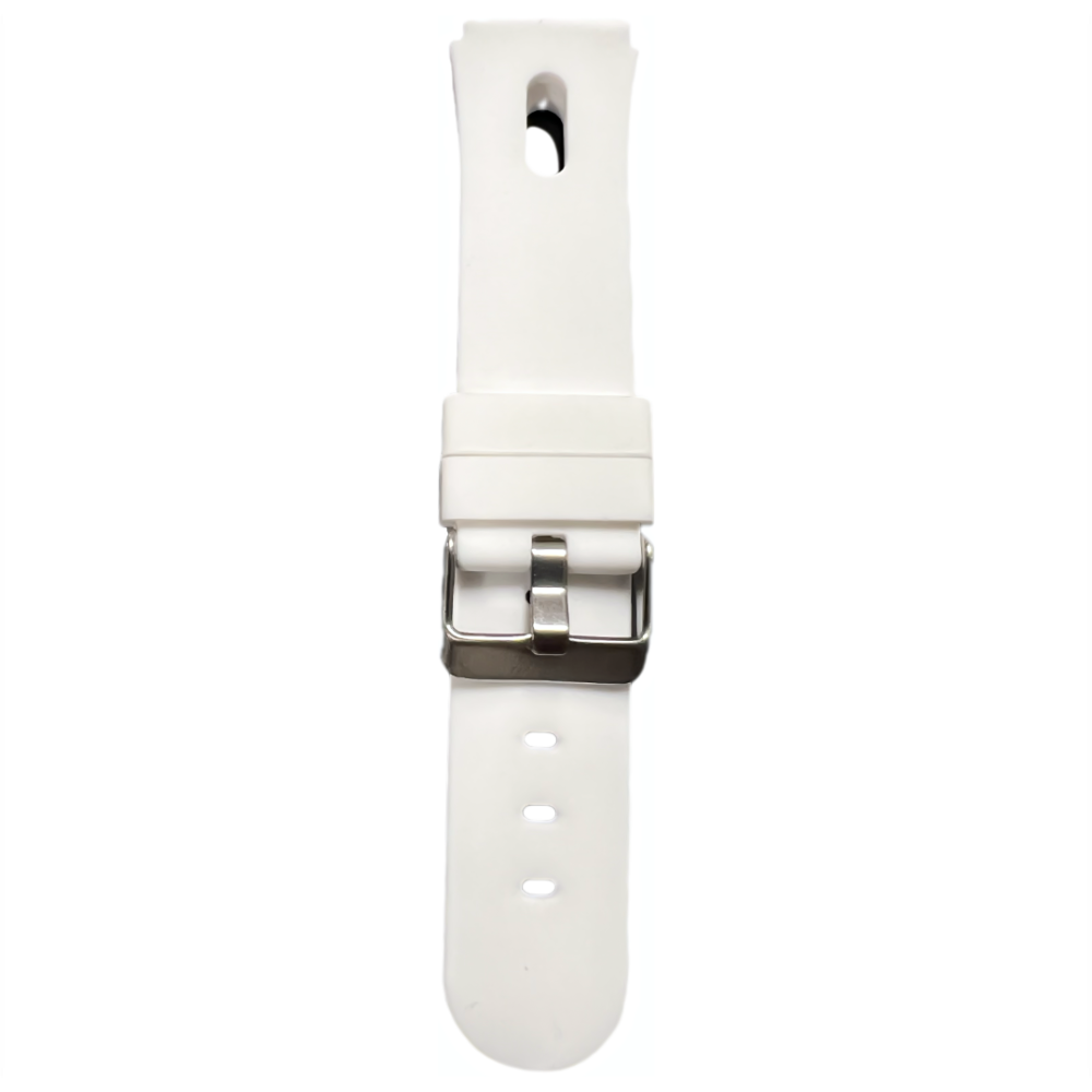 [CT20-STRAP-WH] Ól fyrir Wonlex CT20, S10, CT10A, CT23, CT24 snjallúr M, Silicon, hvít