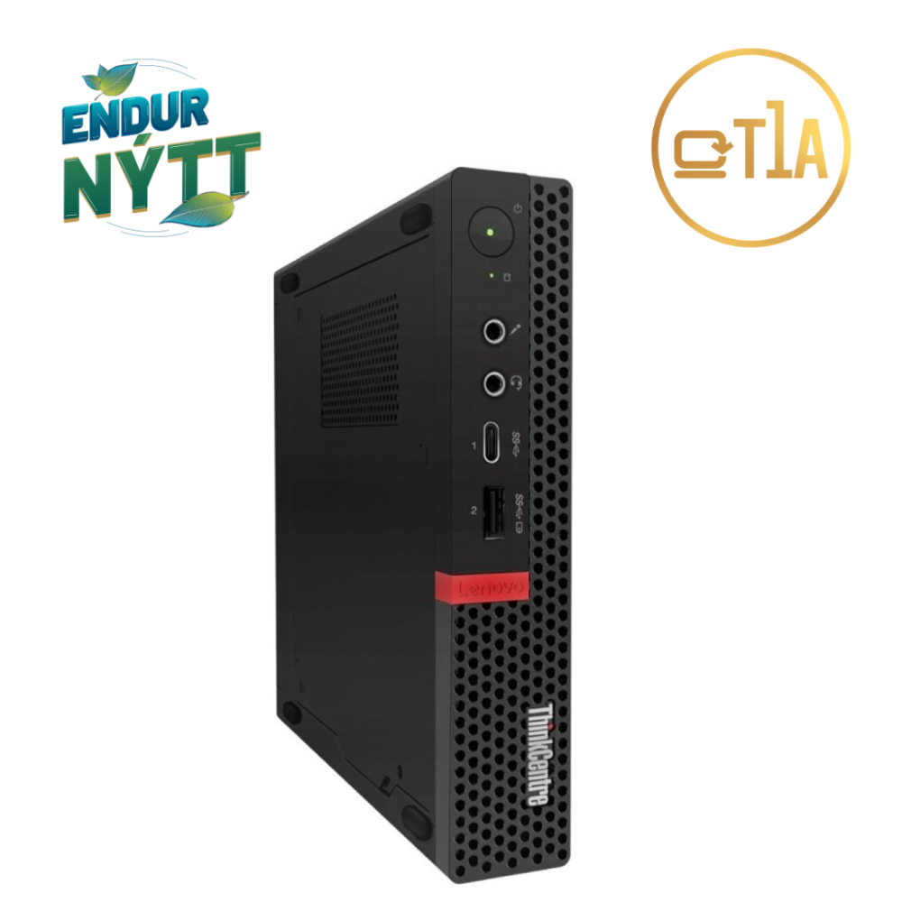 [D-M720Q-MU-T001] Lenovo ThinkCentre M720q smátölva i5-8400T 8/256GB W11P, endurnýtt