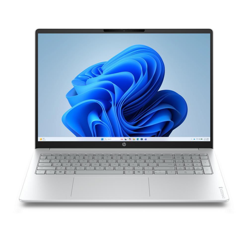 [D4HK7EA-UUW] HP OmniBook 3 fartölva, 16" 2K Ryzen 7-160 16/512GB W11, nps, Silfur