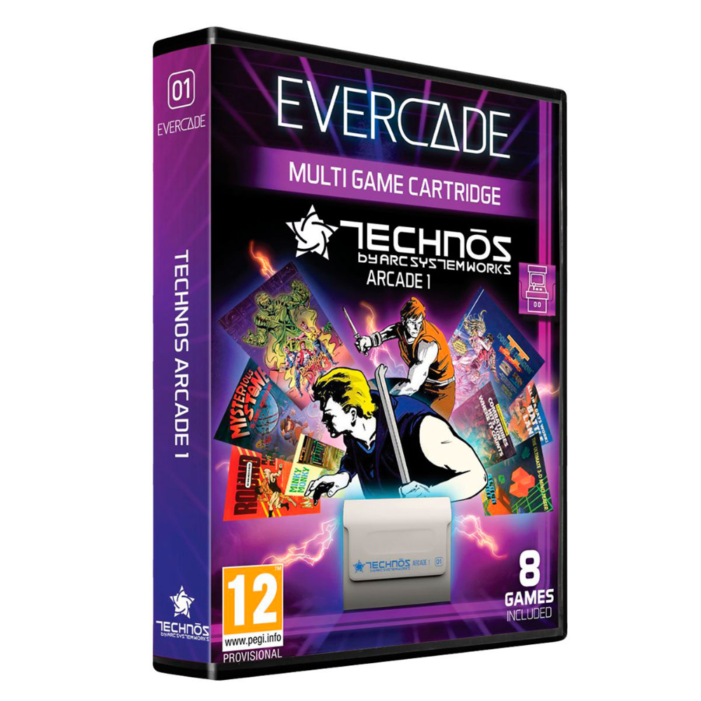 [1178835] Evercade Cartridge - Technos Arcade1