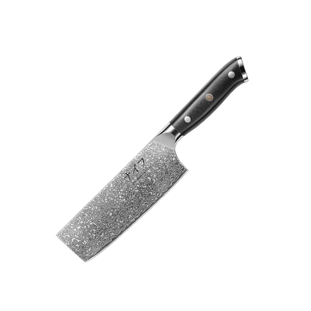 [DHB006] Damascus by Haws Damascus stál grænmetishnífur, 17.5cm