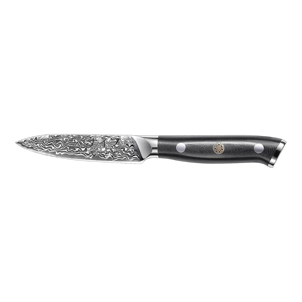 [DHB014] Damascus by Haws Damascus stál skurðarhnífur, 9,5cm