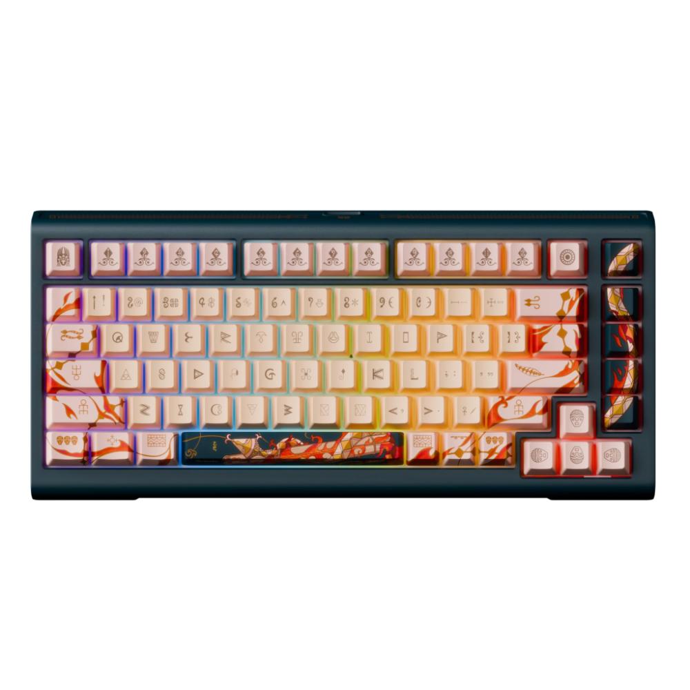 [DKYOTS2025–CBUBY1Z] Ducky Year of the Snake mekanískt RGB lyklaborð, MX2A Brown svissar