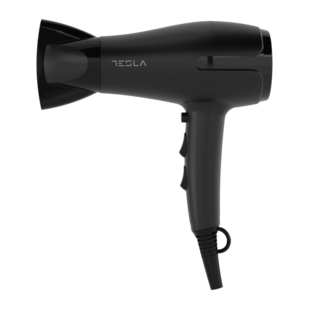 Tesla hárblásari, 2000W, Ionic aðgerð, 3 þrepa hitastýring