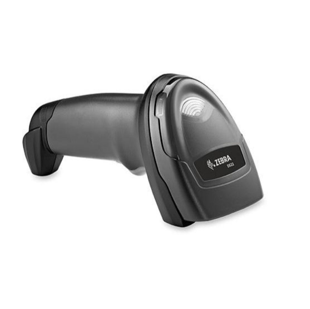 [DS2208-SR7U2100SGW] Zebra DS2208 Strikamerkjalesari 2D, með Stand