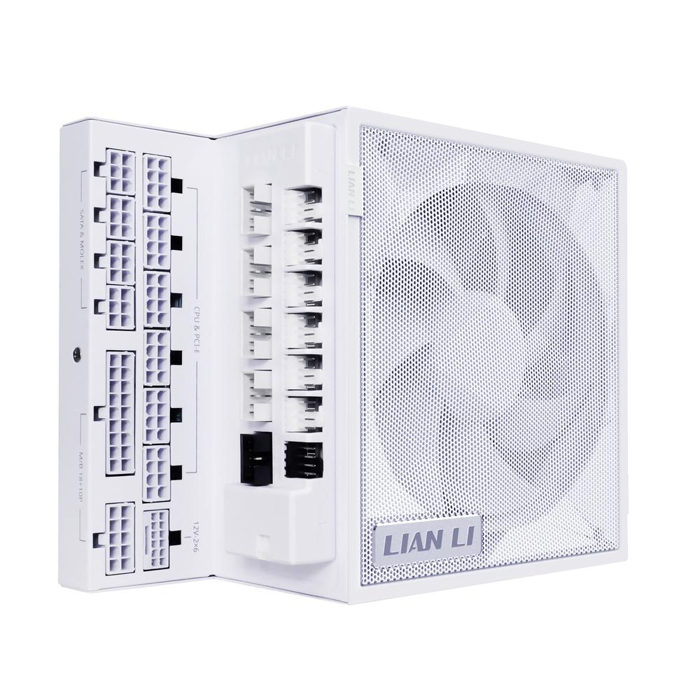 [EG1000GW] Lian-Li Edge 1000W 80+ Gold ATX 3.1 aflgjafi, hvítur