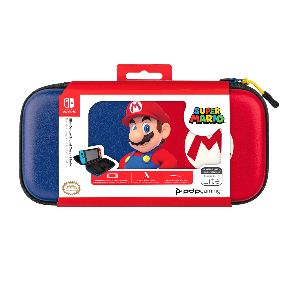 [1188018] Nintendo Switch Deluxe ferðataska, Mario