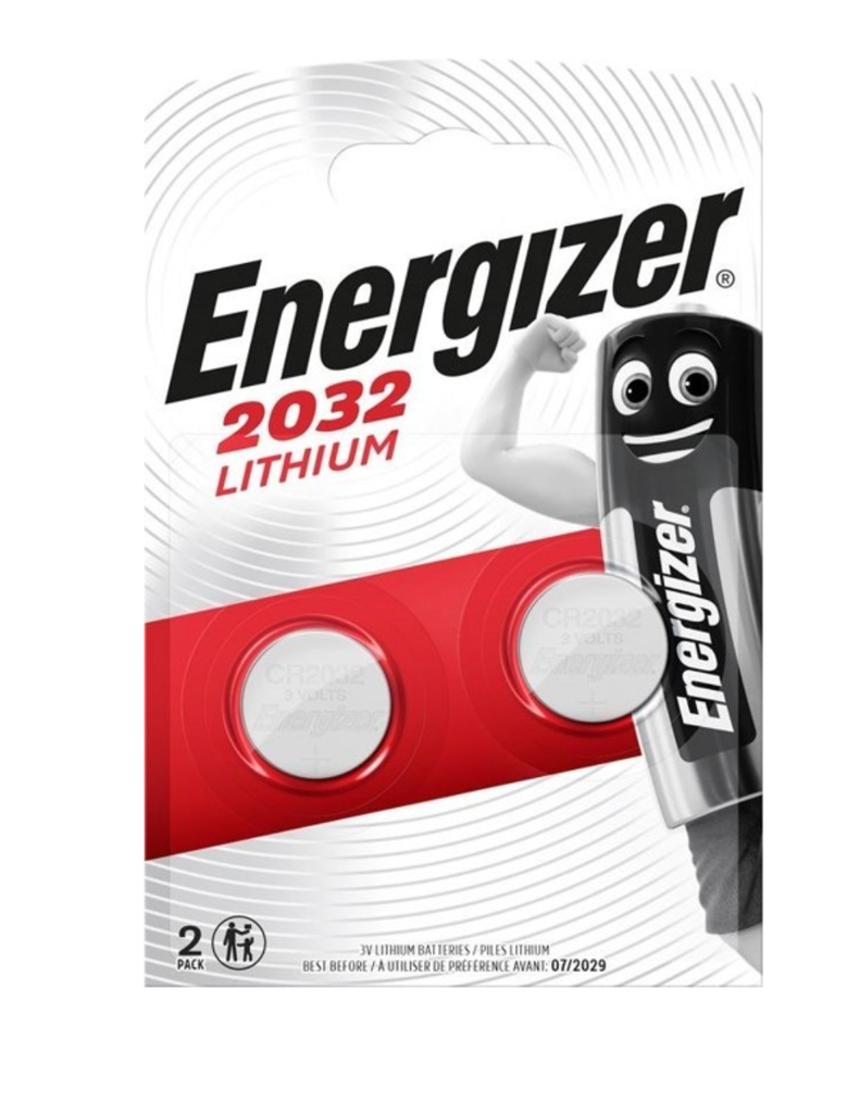 [ENR635803] Energizer Power 3V CR2032 rafhlöður, 2stk