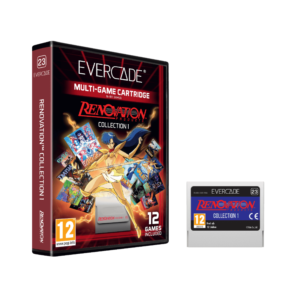 [1193425] Evercade Cartridge - Renovation Cartridge1