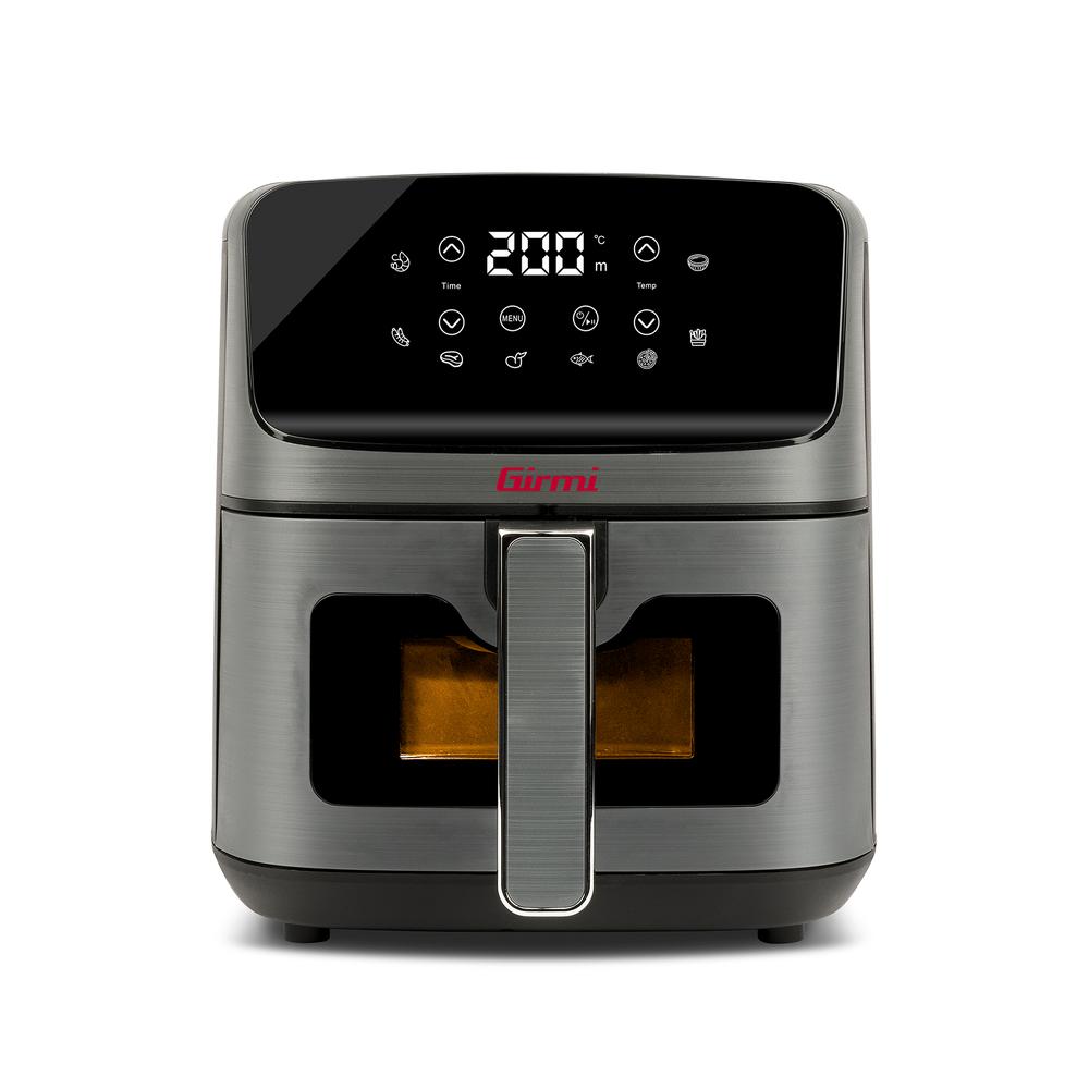 [FG2700] Girmi FG27 Ecofrit Lite 4.2L Air Fryer, Digital, 1500W, svartur