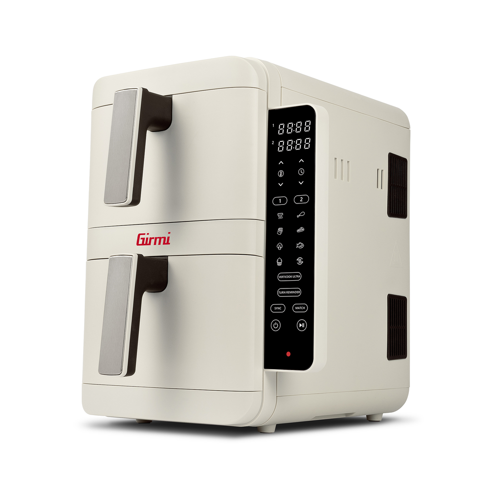 [FG4101] Girmi FG41 Ecofrit Dual tvöfaldur 4.5+4.5L Air Fryer, Digital, 2400W