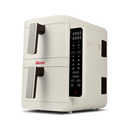Girmi FG41 Ecofrit Dual tvöfaldur 4.5+4.5L Air Fryer, Digital, 2400W