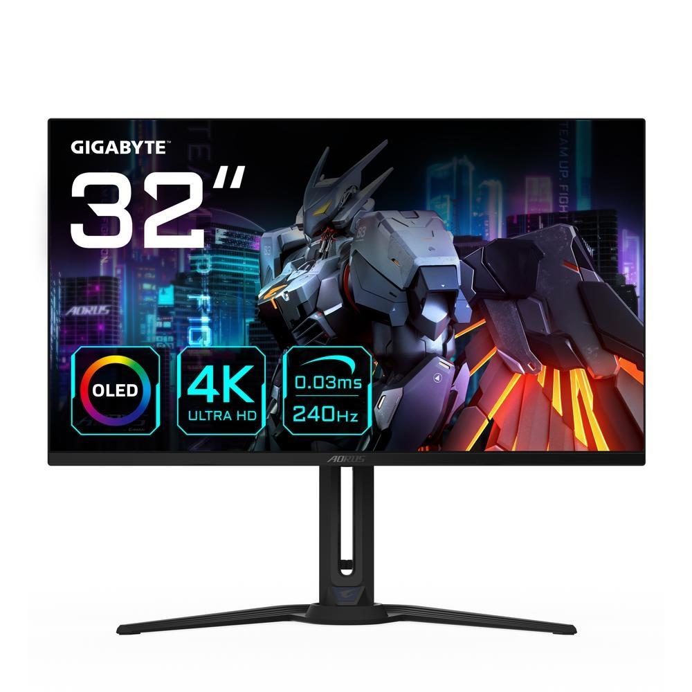 [FO32U2] Gigabyte Aorus FO32U2 32" QD-OLED UHD 240Hz 18W USB-C Dokku Leikjaskjár