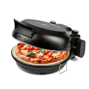 Girmi FP50 Quisipizza pizzuofn, 420°C, pizzusteinn, 1800W, svartur